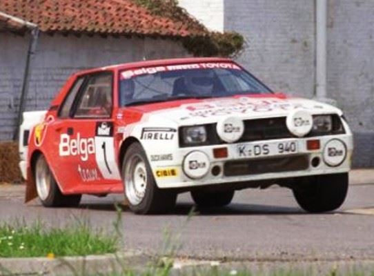 Ref. RSD-107 - Toyota Celica TCT - Juha Kankkunen Haspengouw'85 - Rally ...